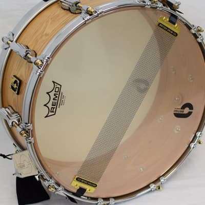 British Drum Company Archer Snare 14x6 English Yew Bild 4