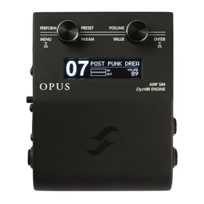 Reverb.com listing, price, conditions, and images for two-notes-opus-amp-simulator-and-dynir-engine-pedal