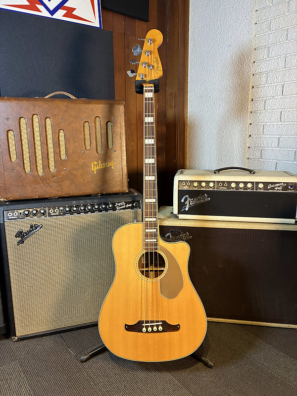 ベース Fender Kingman bass Natual KINGMAN ACOUSTIC BASS GUITAR | Tom Lee Music