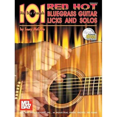 Mel Bay Presents 101 Red Hot Bluegrass Guitar Licks and Solos Larry McCabe for sale