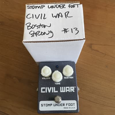 Reverb.com listing, price, conditions, and images for stomp-under-foot-civil-war-fuzz