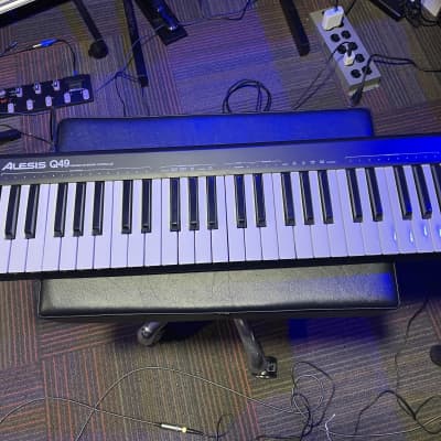Alesis Q49 MKII 49-Key USB MIDI Keyboard Controller 2021 - Present - Black