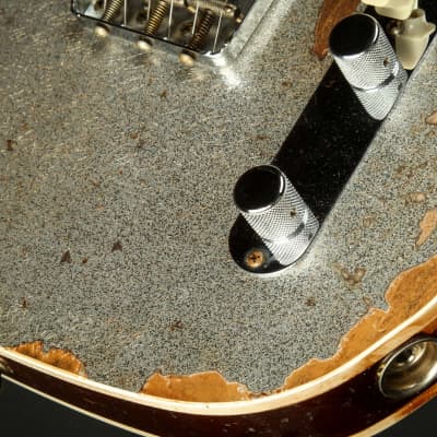 Fender Custom Shop 1960 Telecaster Custom Heavy Relic - Silver Sparkle image 18