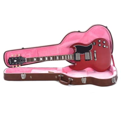 Epiphone 1961 Les Paul SG Standard Electric Guitar - Aged Sixties Cherry image 3