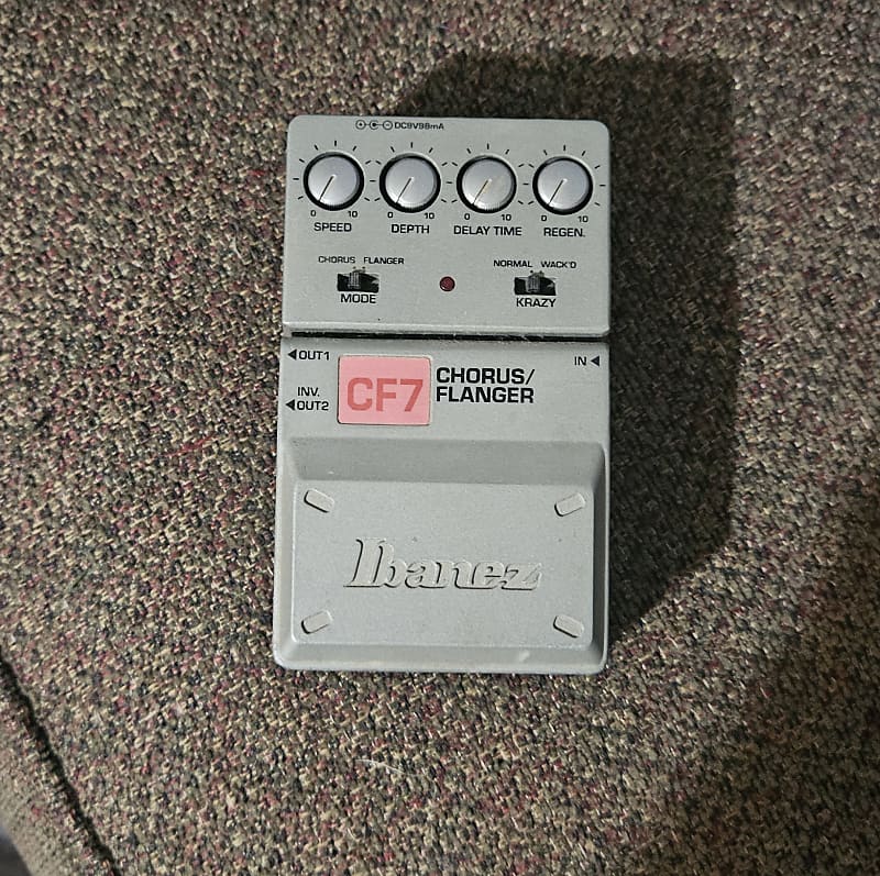 Ibanez CF7 Chorus/Flanger | Reverb