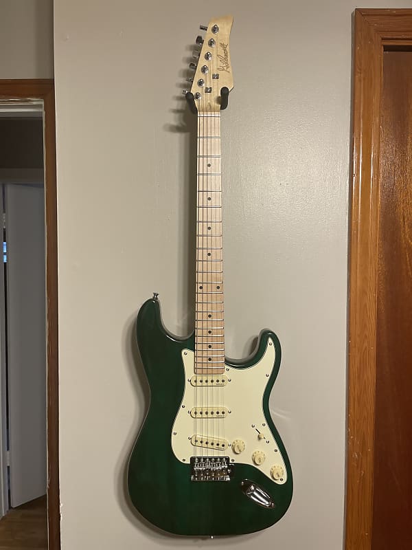 Gilbreath Stratocaster Partscaster - Transparent Green Gloss image 1