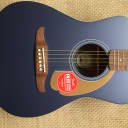 Fender California Malibu Player Acoustic-Electric Guitar Midnight Satin 24” Scale