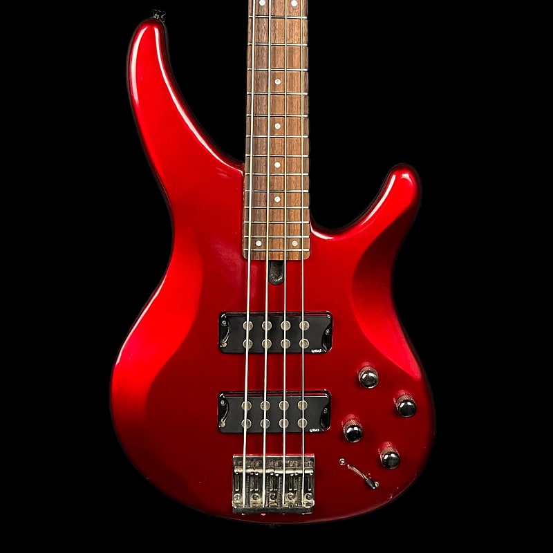 Yamaha TRBX304 Bass Guitar in Candy Apple Red | Reverb