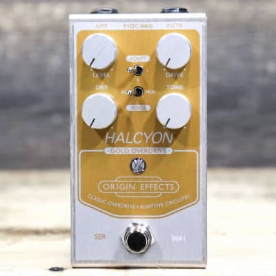 Origin Effects Halcyon Gold Overdrive 2023 - Present - Silver / Gold image 1