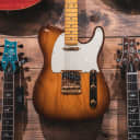 Fender 75th Anniversary Series Commemorative Telecaster MN, 2-Color Bourbon Burst w/Case