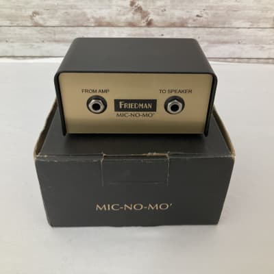 Reverb.com listing, price, conditions, and images for friedman-mic-no-mo-passive-cabinet-simulator