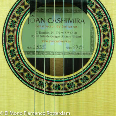 Cashimira 130C Palosanto Thinline Cutaway 2017 Out of Production made in Spain by Joan Cashimira image 9