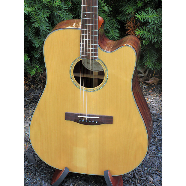 Fender GD 47 SCE Grand Dreadnought Acoustic Electric Guitar with Gigbag Natural