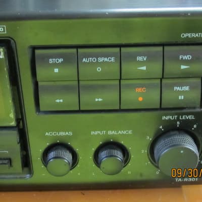 Onkyo TA-R301 Single Well Solenoid Controlled Cassette Deck - Dolby B/C HX Pro (20hz - 19Khz Spec) image 5