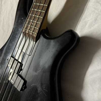 Washburn B-2 Electric Bass Guitar MIJ Japan 1980s - Black image 4