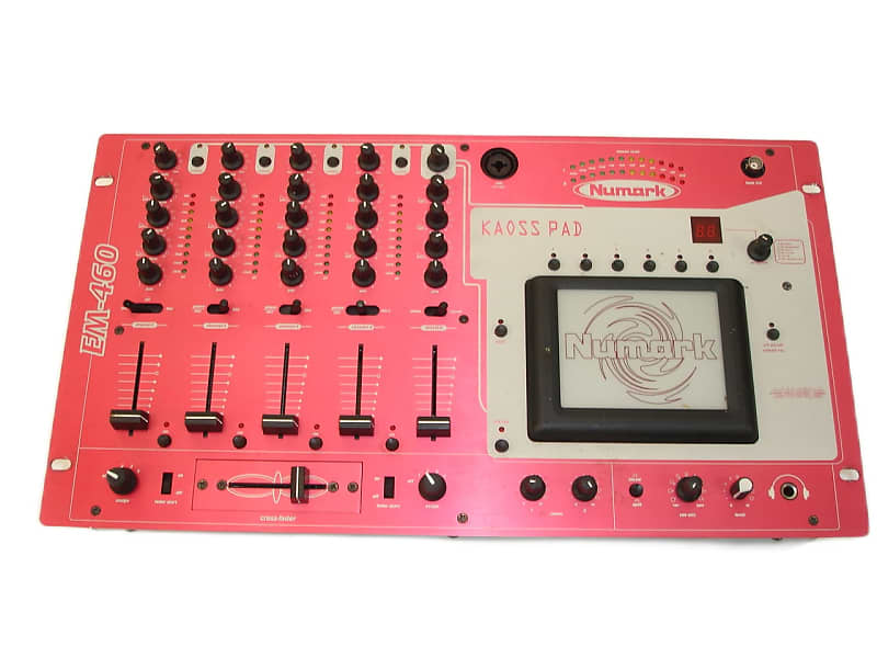 Numark EM460 Professional DJ Mixer w/ Kaoss Pad Reverb