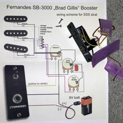 fernandes SB-3000 ブースター Yahoo!オークション - Fernandes SB-3000 Booster ブースター