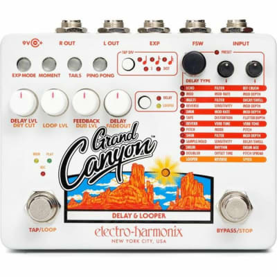 Electro-Harmonix Grand Canyon Delay & Looper Effects Pedal for sale