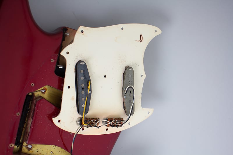 Fender Competition Mustang Solid Body Electric Guitar (1971 Fender Competition Mustang Solid Body Electric Guitar (1971