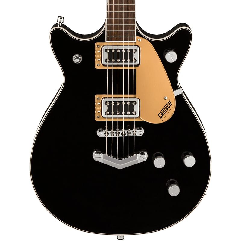 Gretsch G5222 Electromatic Double Jet BT with V-Stoptail - Black image 1
