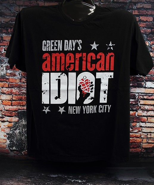 Green Day American Idiot Broadway Musical T shirt Size XL Reverb