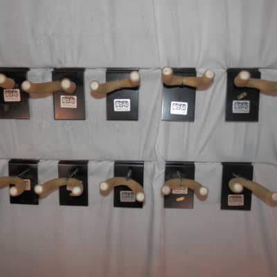Sho-All Violin Hangers for Slatboard Retail Display Lot of 10 large violin holders used image 1