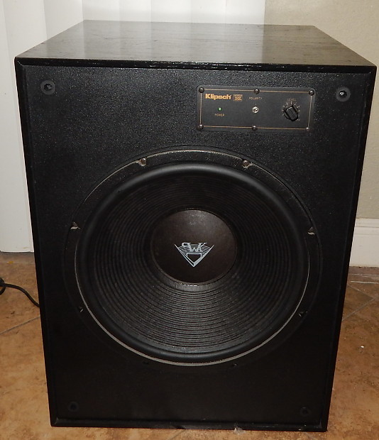 Klipsch sw15 top