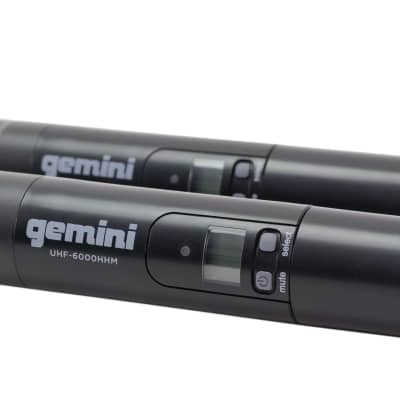 Gemini Dual Channel Wireless Handheld Microphone System image 2
