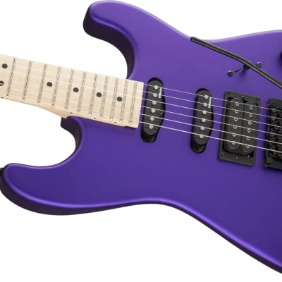 Charvel USA Select San Dimas Style 1 HSS FR Satin Plum Electric Guitar With Case image 7