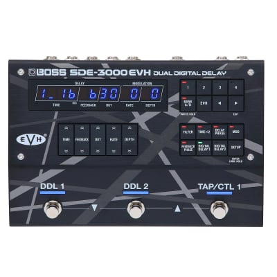 Boss SDE-3000EVH Dual Digital Delay | Reverb