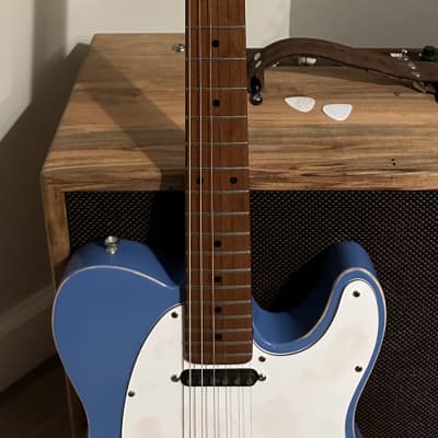 Big River/ Fender Telecaster**Lake Placid Blue Nitro Relic**Onamac “Tall Blues” Tele Set** image 4