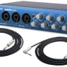PreSonus AudioBox 44VSL Pro Audio 4CH USB 2.0 Computer Recording Systemwith cables