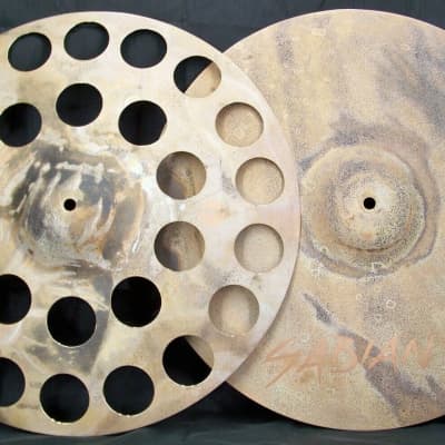 Sabian AA 18” Sick Hi Hat Cymbals/Brand New-Warranty/Top-1201 gr+Bottom-1722 gr image 1