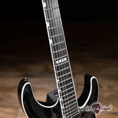 ESP E-II Horizon NT-II EMG Guitar w/ Case – See Thru Black Sunburst image 4