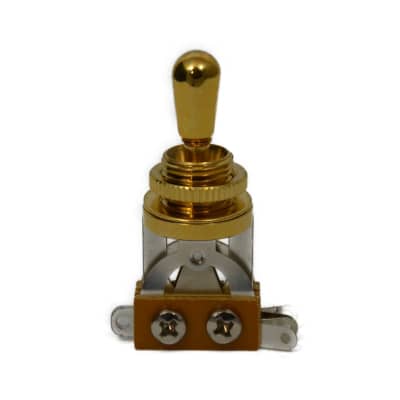 AllParts Economy Short Toggle Switch Gold Tip for sale