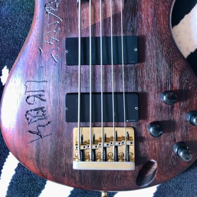 Ibanez K5 Oil  (Signed with a Dremel) image 1