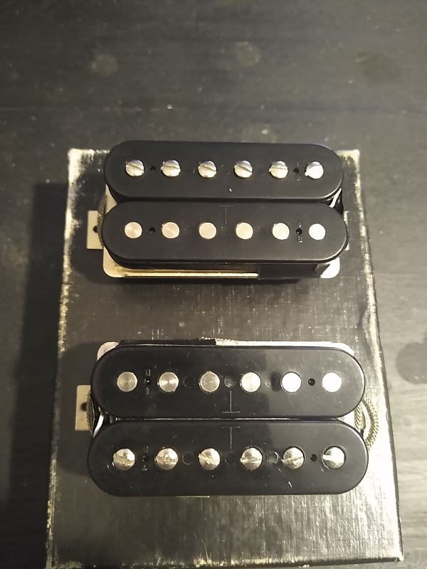 Brandonwound TTop Humbucker Set Black Reverb