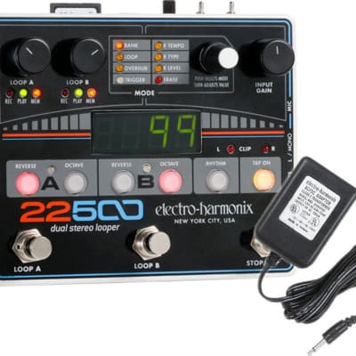 Electro Harmonix 22500 Dual Stereo Looper Guitar Pedal image 4