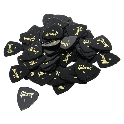 Gibson APRGG-73H Wedge Guitar Pick Pack - Heavy (72)