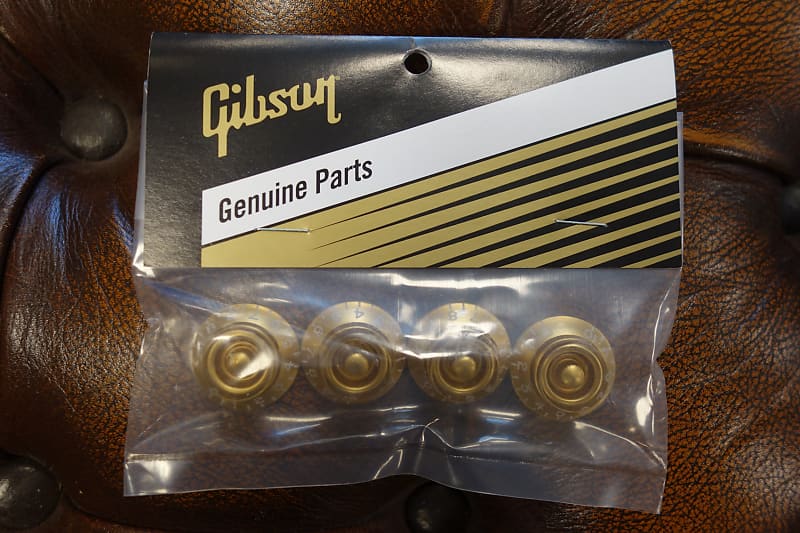 Gibson PRHK-020 Top Hat Knobs (Gold) (4 pcs.) image 1
