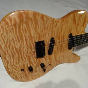 Carvin TL60 Natural Quilted Maple Telecaster Reverb France