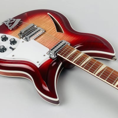 Rickenbacker 381 V-69/12-Flamey 2002 Fireglo | Reverb