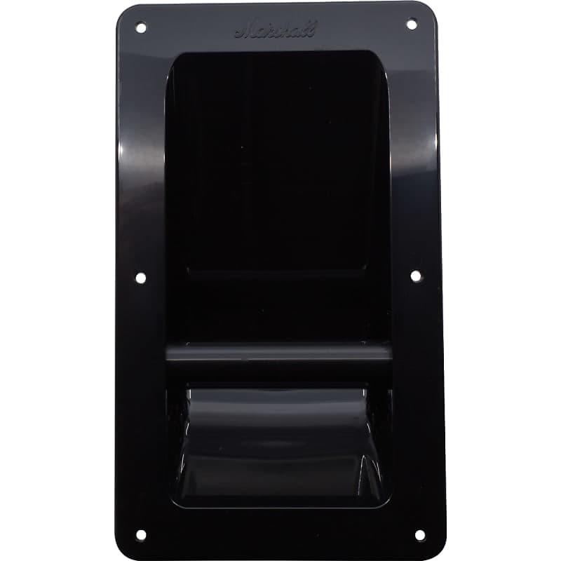 Handle - Marshall, Black Plastic, Recessed for Cabinet image 1