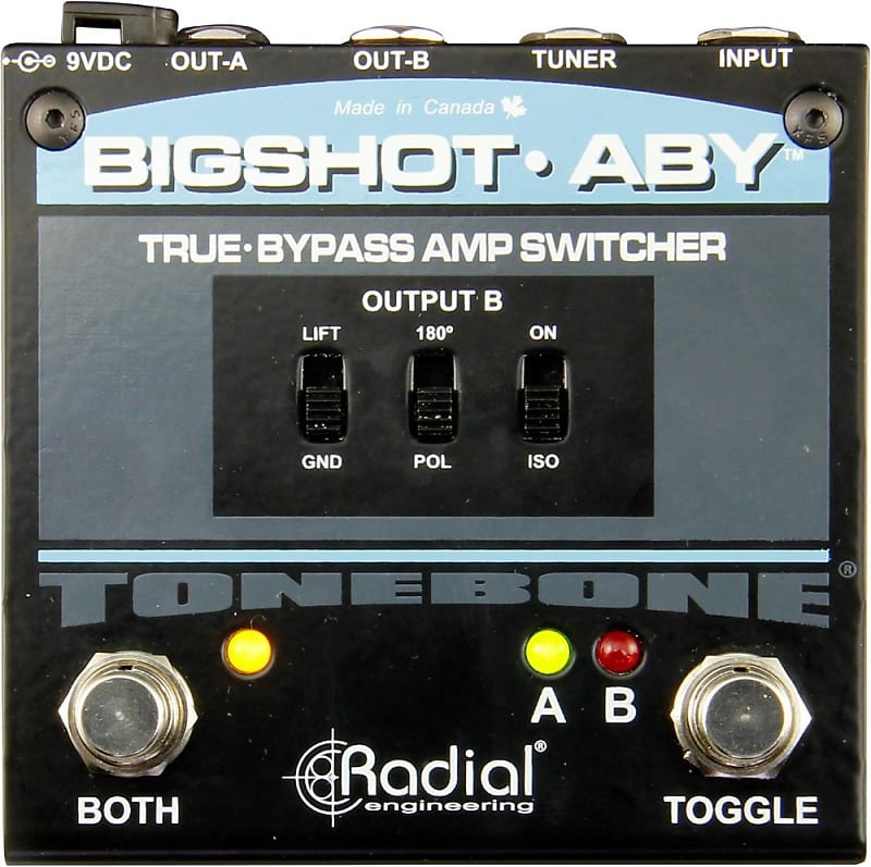 イワザカナ Radial Engineering BIGSHOT BigShot ABY Features