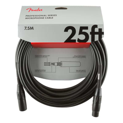 Fender Professional Series Microphone Cable 25 Feet image 2