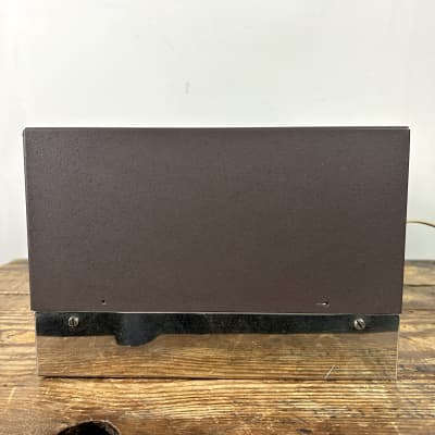 Dynakit ST-70 Stereo Power Amplifier 1963 - Chrome / Charcoal Brown  w/ Original Box image 9