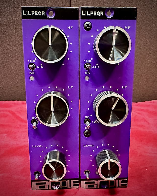 Purple Audio LilPEQr 500 Series Program EQ Pair 2010s - Purple