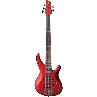 Yamaha - TRBX305 - 5-String Electric Bass Guitar - Candy Apple Red image 2