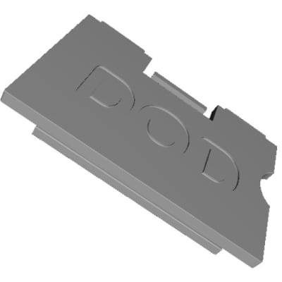 Battery cover replica DOD 5xx "GRAY Performer" narrow panel (with the jack plug) image 9