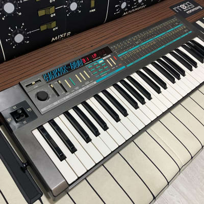 Korg Poly-800 with Hawk-800 & AtomaHawk + original case
